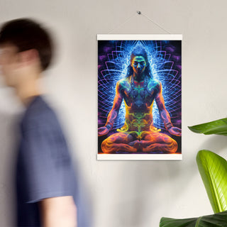 MEDITATIONS Poster with hangers | ACIDMATH AI