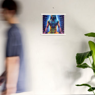 MEDITATIONS Poster with hangers | ACIDMATH AI