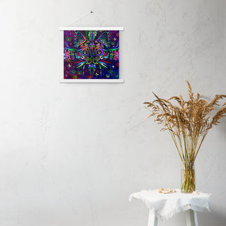 MYSTIC CAT Poster with hangers | TAS