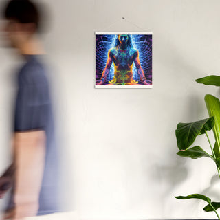 MEDITATIONS Poster with hangers | ACIDMATH AI