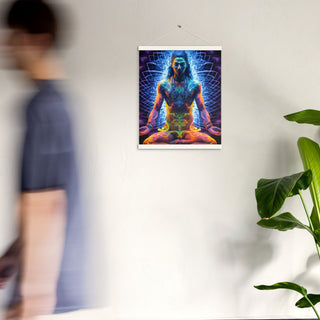 MEDITATIONS Poster with hangers | ACIDMATH AI