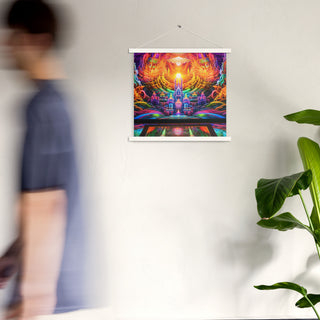ENERGETIC Poster with hangers | ACIDMATH AI