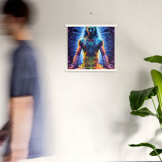 MEDITATIONS Poster with hangers | ACIDMATH AI