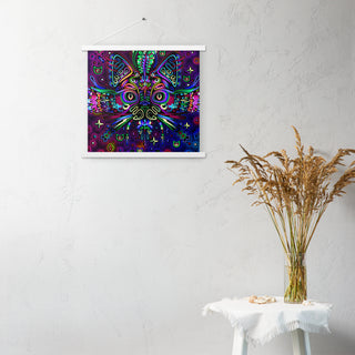 MYSTIC CAT Poster with hangers | TAS