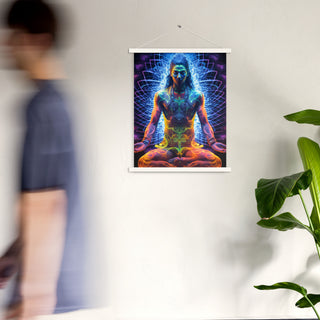 MEDITATIONS Poster with hangers | ACIDMATH AI