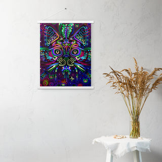 MYSTIC CAT Poster with hangers | TAS