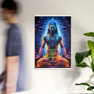 MEDITATIONS Poster with hangers | ACIDMATH AI
