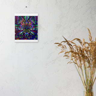 MYSTIC CAT Poster with hangers | TAS