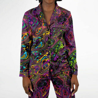 LIQUIFY Women's Satin Pajamas - HUBERT SOLCZYNSKI