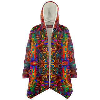 AZTEK Microfleece Cloak - LACHLAN WARDLAW x ACIDMATH AI