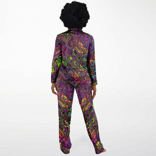 LIQUIFY Women's Satin Pajamas - HUBERT SOLCZYNSKI