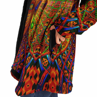 OVERCOOKED Microfleece Cloak - SALVIA DROID