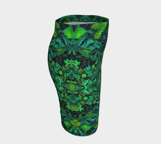 GREEN PASTURE FITTED SKIRT