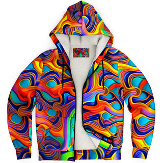 SQUIGS Microfleece Ziphoodie - ACIDMATH AI
