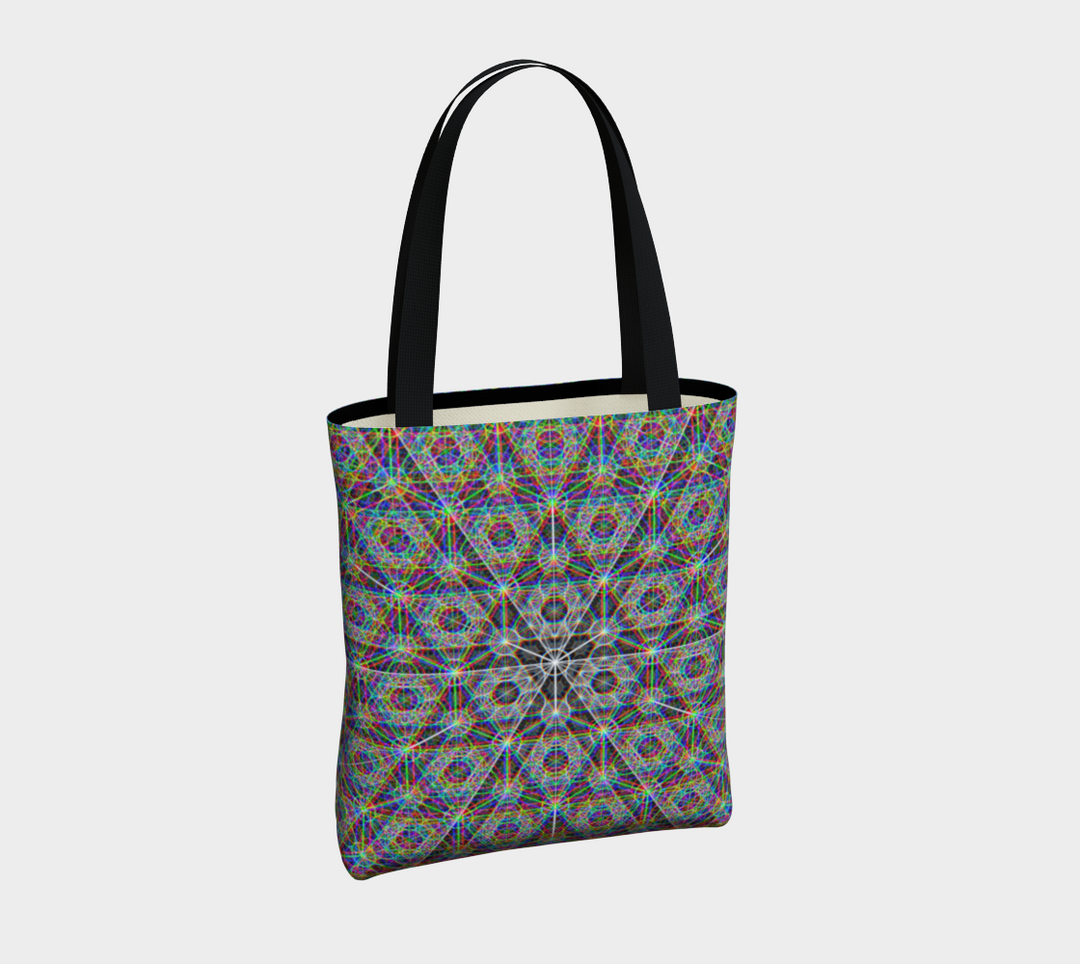 Metatrons Chromatic | Tote Bag | PatternNerd