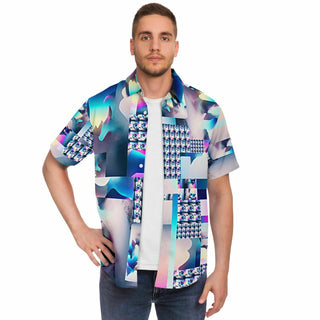 ACID SHEET Short Sleeve Button Down Shirt - Robert Hruska