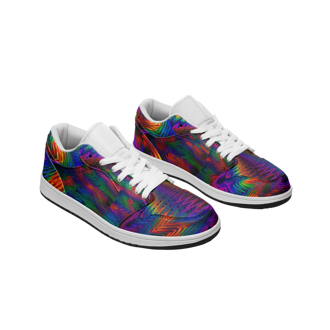 DIMITRI Unisex Low Top Leather Sneakers