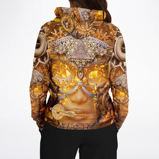 OPEN ANCIENT EYES Fashion Hoodie - LIGHT WIZARD