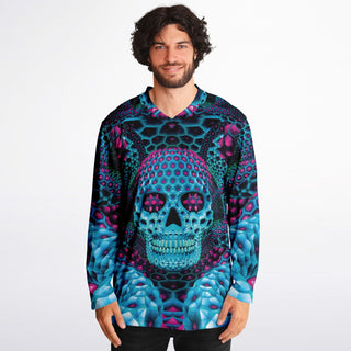 PSYSKULL Ice Hockey Jersey - AOP | PSYPEPPER