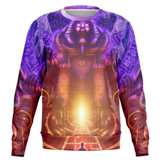 KEY IS WITHIN Fashion Sweatshirt - SALVIA DROID