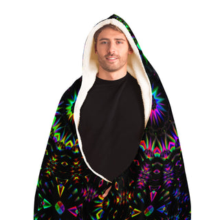 RAVE GOGGLES Hooded Blanket | Psychedelic Pour House