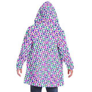 PSY SKULL Microfleece Cloak - AOP | ARTDESIGNWORKS