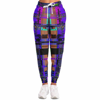PURPLE GLITCH Athletic Jogger - HUBERT S