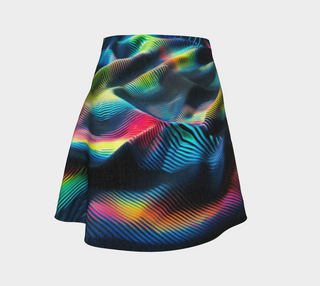 DEPTH PERCEPTION FLARE SKIRT