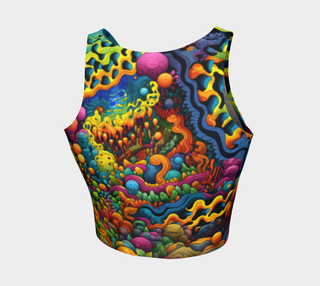 SPILLED OVER CROP TOP | ACIDMATH AI