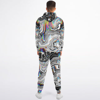 OIL SPILL Fashion Ziphoodie & Jogger - AOP | ARTDESIGNWORKS