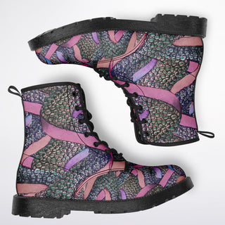 ETCHED SPIRALS City Strider Boots - James Fletcher