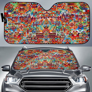 ALIENSHIP AUTO SUN SHADE | LACHLAN WARDLAW