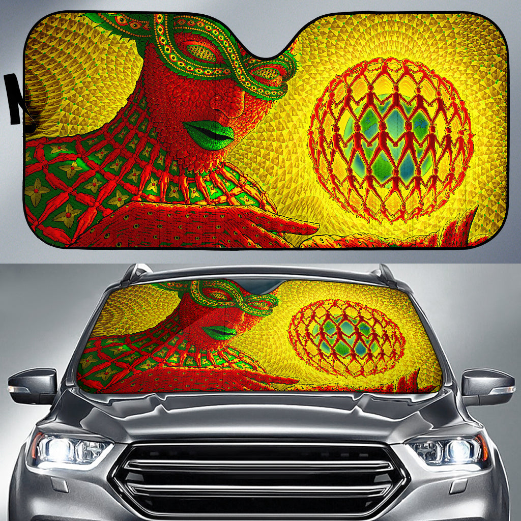 CHAOUS THE MOTHER AUTO SUN SHADE | SALVIA DROID