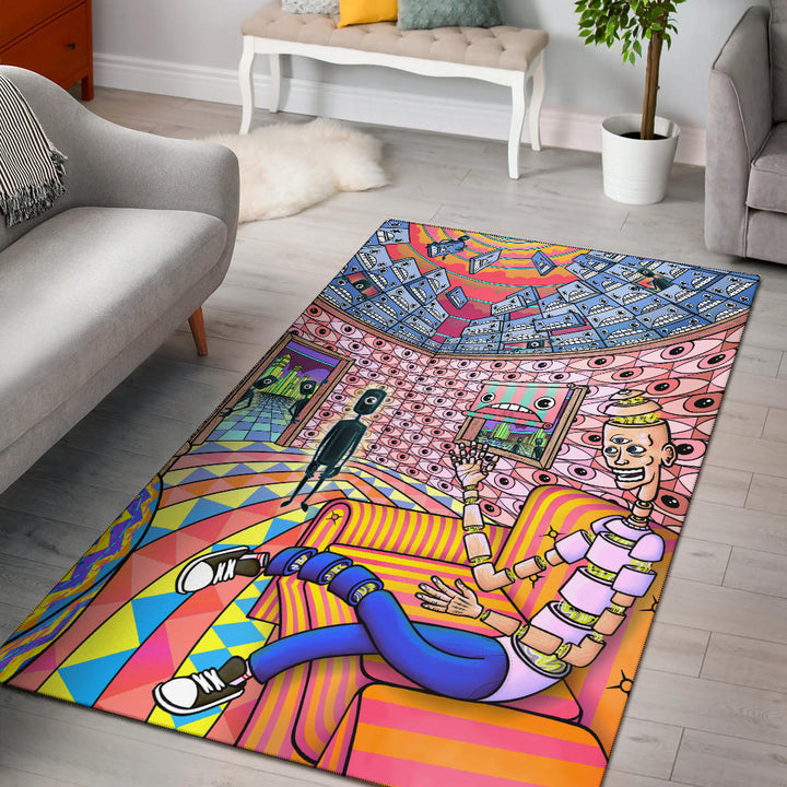 YOURE COMING WITH US Rug | ALGA Artworks