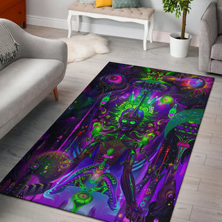 DMT BEING DEALER RUG | ACIDMATH AI