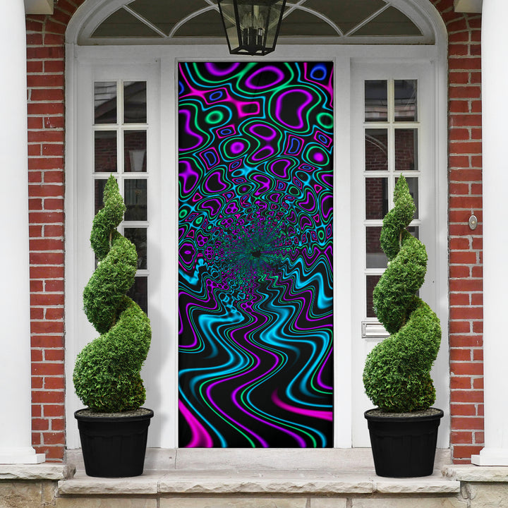 Fractal River Door Sock | Psychedelic Pour House