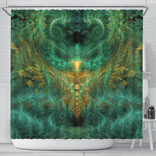 Aeon Rebirth | Shower Curtain | POLARIS