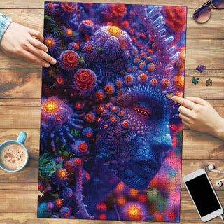 UV GIRL PUZZLE | ACIDMATH AI