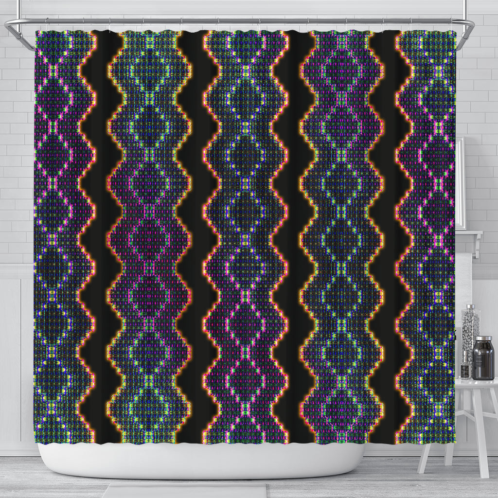 Disco Snakeskin | Shower Curtain | POLARIS