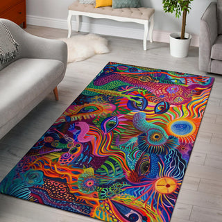 AYA ANIMAL SPIRITS RUG | ACIDMATH AI