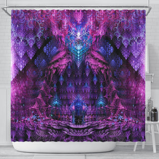 Seedkeeper's Vault - Purple | Shower Curtain | POLARIS