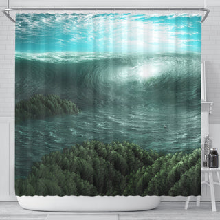 After the Landslide | Shower Curtain | POLARIS