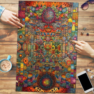 BLOTTERED PUZZLE | ACIDMATH AI