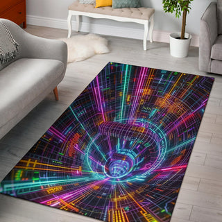 WORMHOLE RUG | ACIDMATH AI