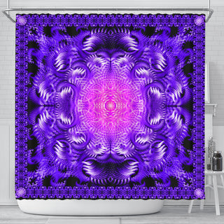 Fury Well - Purple | Shower Curtain | POLARIS