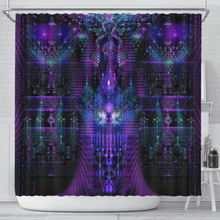 Iridescent Order | Shower Curtain | POLARIS