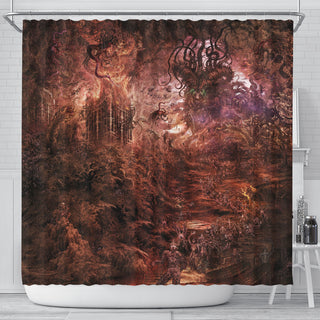 Fractal Shub-Niggurath | Shower Curtain | POLARIS