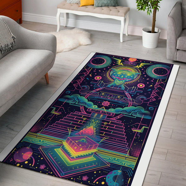 japanese shinto 001 Soft Area Rug – ACIDMATH COLLECTIVE