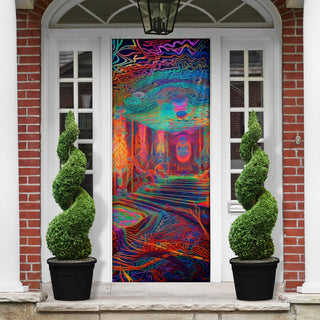 SACRED SPACE DOOR SOCK | ACIDMATH AI