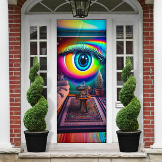 LIVING ROOM GUEST DOOR SOCK | ACIDMATH AI